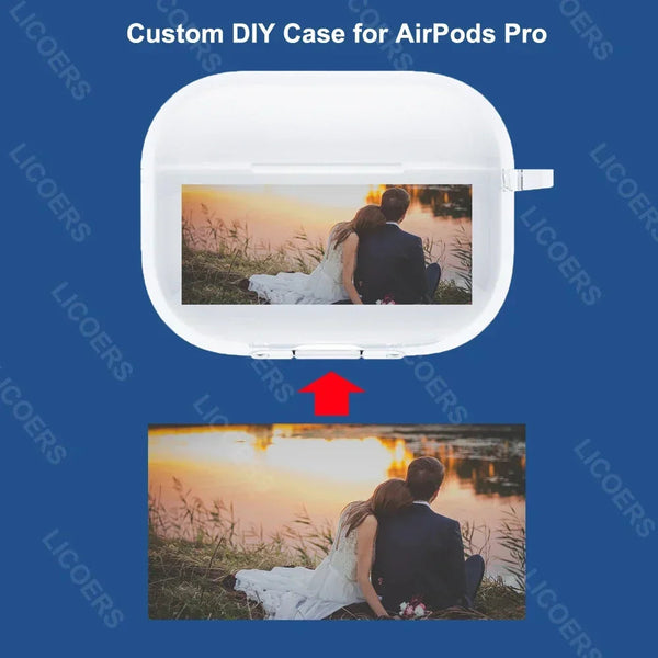 Custom Cases For Airpods 4 2024 Pro 3 1 Diy Photo Picture Print Name Logo Clear Tpu Cover Pods Bluetooth Wireless Bag Earbud Cases
