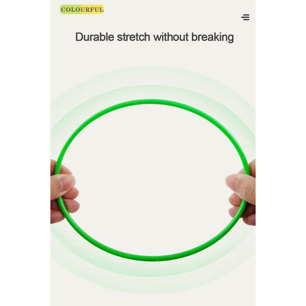 Children Throw Circle Game Ferrule Stacked Toys Fun Indoor Outdoor Parent Interactive Layers Early Education Gift Blankets & Throws