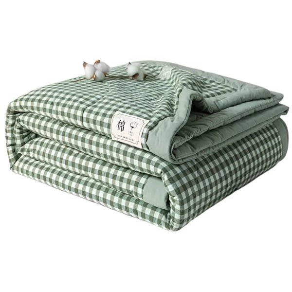 Bed Summer Cooling Quilt Queen King Size Soft Skin Friendly Thin Comforter Blankets