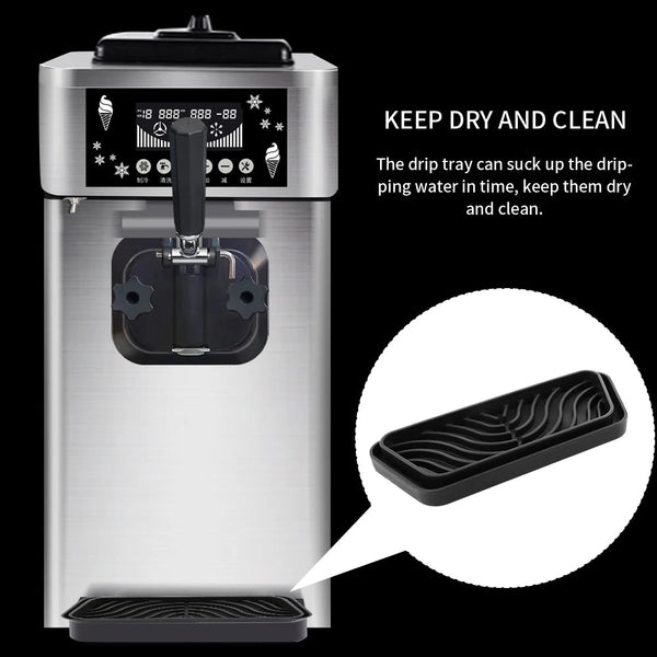 2Pcs Spill Proof Water Dispenser Tray Home Silicone Drain Pad Refrigerator Drip Filter Catcher Anti Splash Refrigerator & Freezer Parts