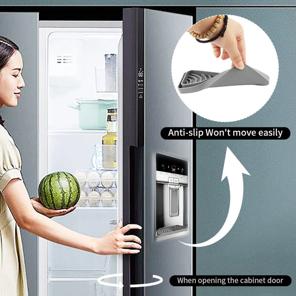2Pcs Spill Proof Water Dispenser Tray Home Silicone Drain Pad Refrigerator Drip Filter Catcher Anti Splash Refrigerator & Freezer Parts