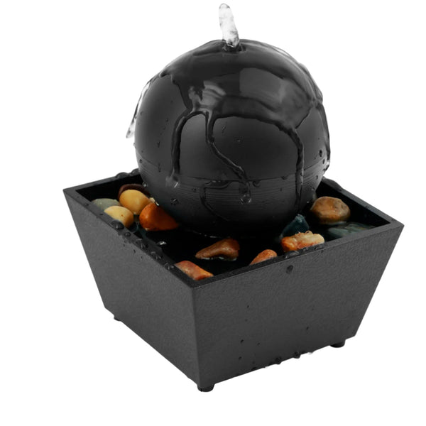 Tabletop Fountain Decor Water Landscape Ornament Attract Wealth Relax Zen Meditation Sculptures & Figurines