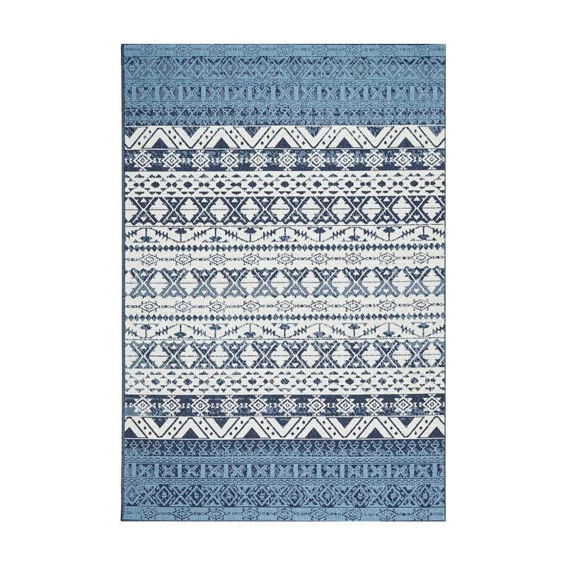 Rug Culture Seaside 3333 White Blue By Rectangle Rugs