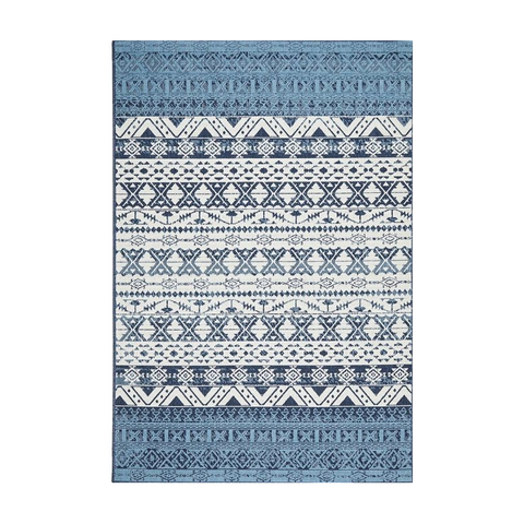 Rug Culture Seaside 3333 White Blue By Rectangle Rugs