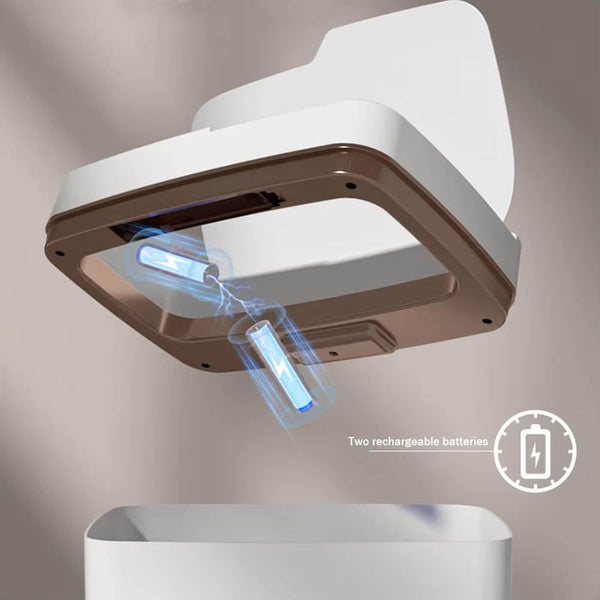 15/18L Smart Sensor Trash Can Waterproof Intelligent Touchless Quiet Auto Motion Rubbish For Kitchen Bathroom Rubbish Bins