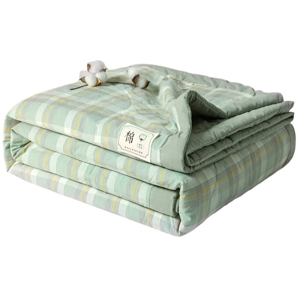 Bed Summer Cooling Quilt Queen King Size Soft Skin Friendly Thin Comforter Blankets