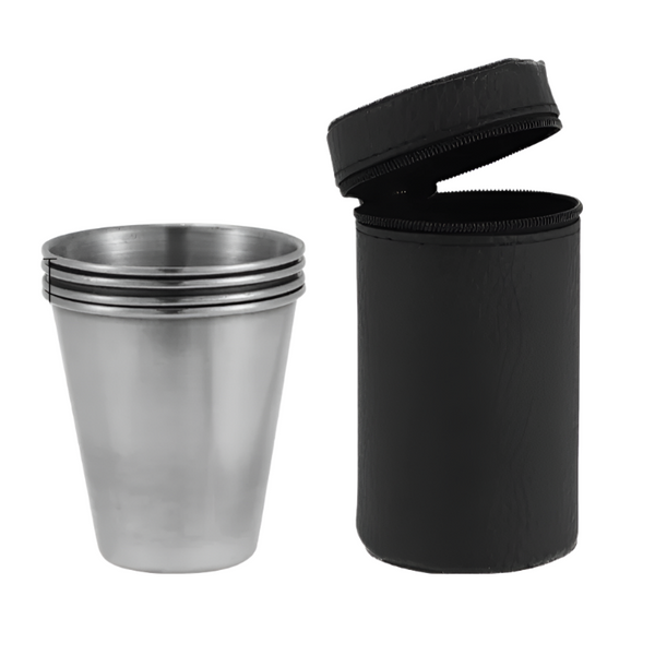 Stainless Steel Mini Cups Set Portable Durable And Perfect For Every Adventure Cups Mugs & Glasses