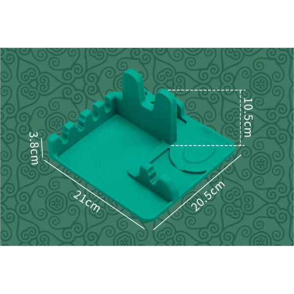 Silicone Pot Lid Rack Kitchen Storage Soup Spoon Pad Seated Spatula Household Other Kitchen Storage