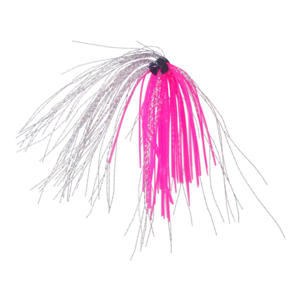 Dekoi Krystal Jigging Skirts Silver Pink 3 Pack Baits & Lures