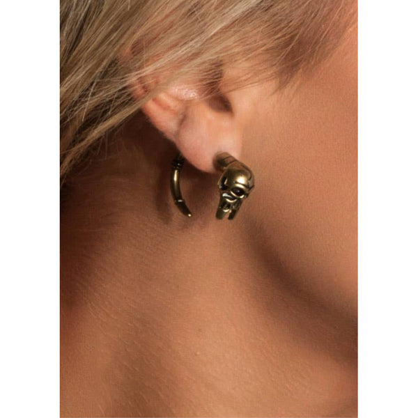 Skull And Tail Fake Plug Fashion Earring For Pierced Ears Earrings