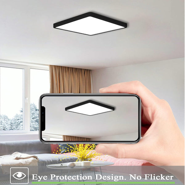 Smart Led Ceiling Lamp Voice Control Alexa Lamps