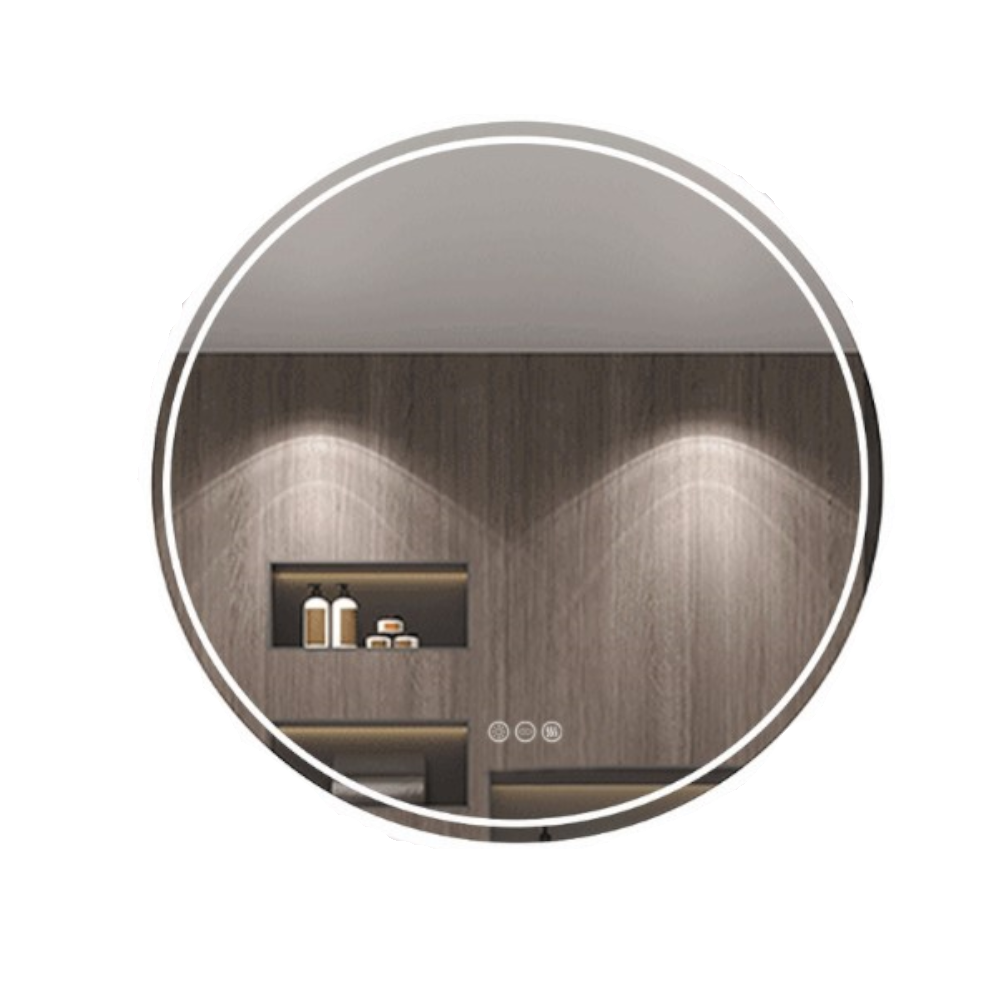 Smart Round Bathroom Mirror Mirrors