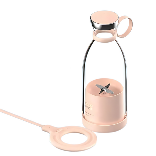 Mini Juicer Pink 380 Millilitre Usb Blender Bottle Squeezer Extractor Machine Juicers