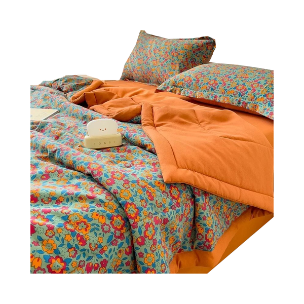 Summer Air Conditioning Thin Quilt Machine Washable Soft Breathable Blanket Blankets