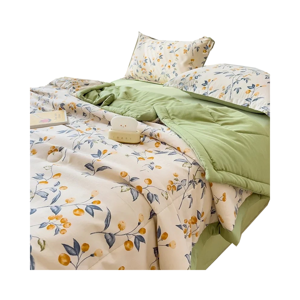 Summer Air Conditioning Thin Quilt Machine Washable Soft Breathable Blanket Blankets