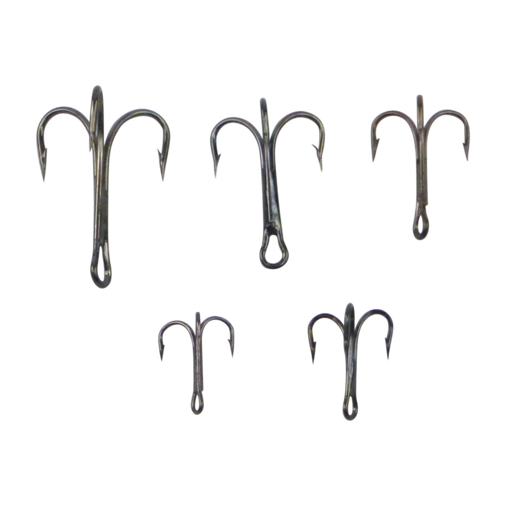 Swimerz Striker Trebles Size 6 Black Nickel 14 Pack Hooks