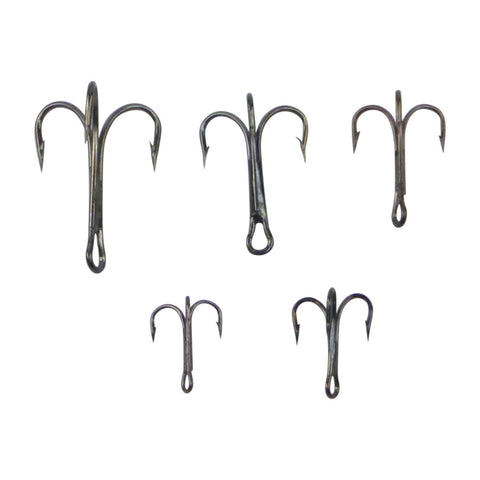 Swimerz Striker Trebles Size 8 Black Nickel 14 Pack Hooks