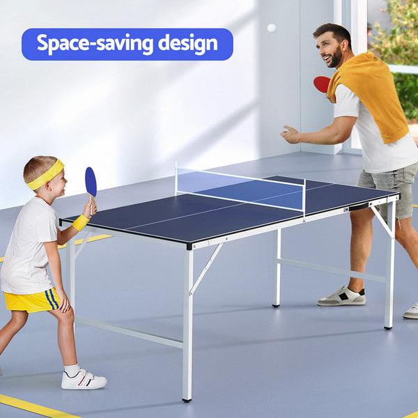 Everfit Table Tennis Ping Pong Portable Foldable Family Game Home Indoor Table Tennis Sets