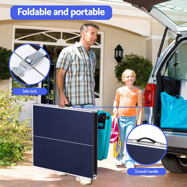 Everfit Table Tennis Ping Pong Portable Foldable Family Game Home Indoor Table Tennis Sets