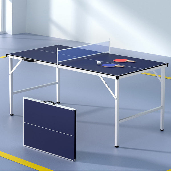 Everfit Table Tennis Ping Pong Portable Foldable Family Game Home Indoor Table Tennis Sets