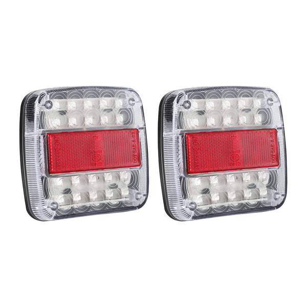 Giantz Pair 26 Led Stop Reverse Indicator 12V Ute Trailer Truck Tail Lights