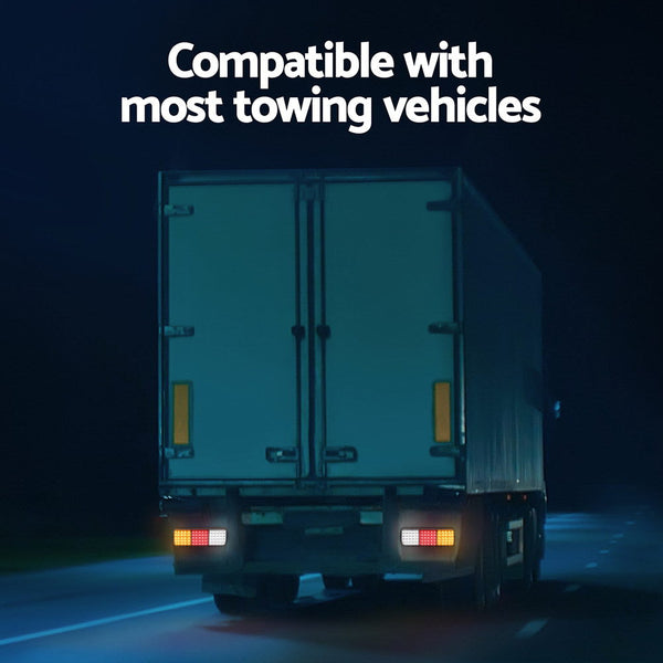 Giantz Pair 75 Led Stop Reverse Indicator 12V Ute Trailer Truck Boat Tail Lights