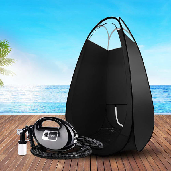 Alba. Spray Tan Machine Spray Gun Spray Tent Kit Hvlp System Fixed Speed Sunless Airbrush Tanning Systems