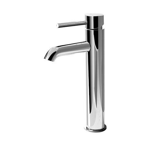 Cefito Bathroom Basin Mixer Tap Round Tall Faucet Vanity Laundry Chrome Bathroom Sink Taps