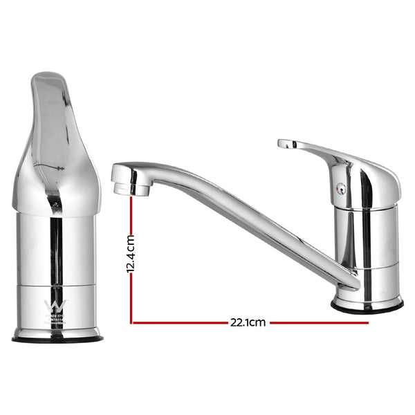 Cefito Kitchen Mixer Tap Long Spout Sink Faucet Basin Laundry Chrome Kitchen Taps