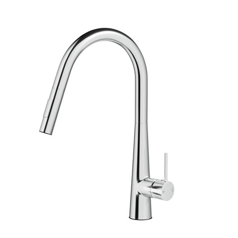 Cefito Kitchen Mixer Tap Pull Out Round 2 Mode Sink Basin Faucet Swivel Wels Chrome Kitchen Taps