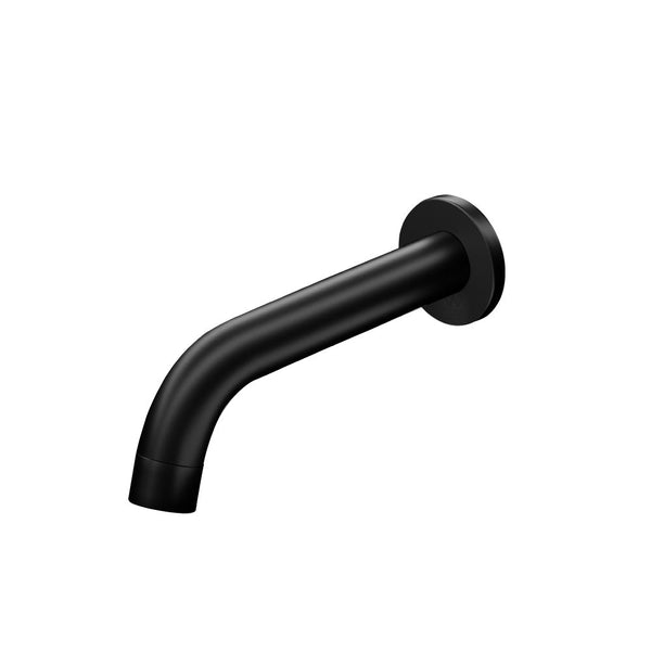 Cefito Bathroom Mixer Spout Wall Bath Tap Round Shower Bathtub Black Bathroom Sink Taps