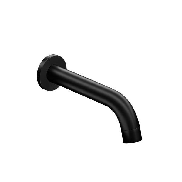 Cefito Bathroom Mixer Spout Wall Bath Tap Round Shower Bathtub Black Bathroom Sink Taps