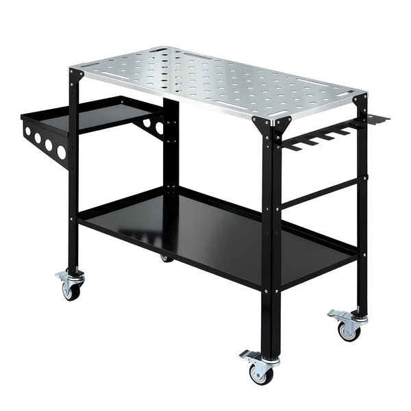 Giantz Mobile Welding Cart With Tool Storage 130Kg Capacity Other Welding Equipment