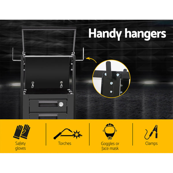 Giantz Welding Trolley Cart 4 Drawer Mig Tig Arc Welder Plasma Cutter Other Welding Equipment