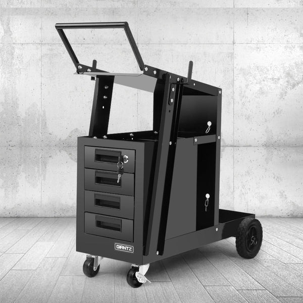 Giantz Welding Trolley Cart 4 Drawer Mig Tig Arc Welder Plasma Cutter Other Welding Equipment