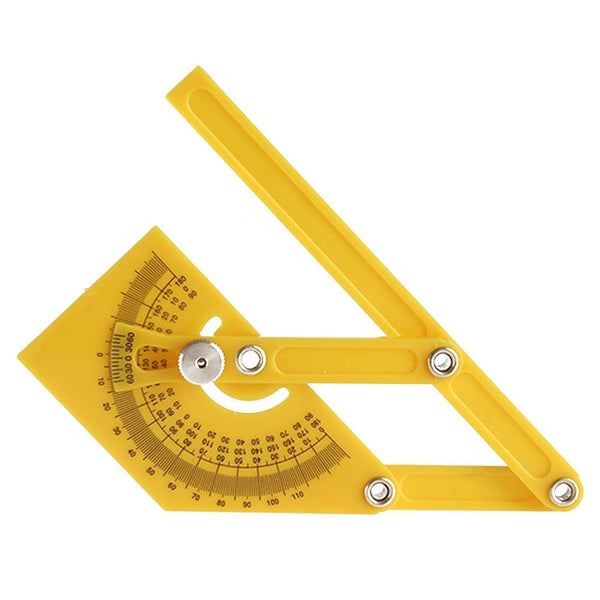 Protractor Measuring Arm Ruler 180 Degree Woodworking Tool For Accurate Measurements Other Measuring & Layout Tools