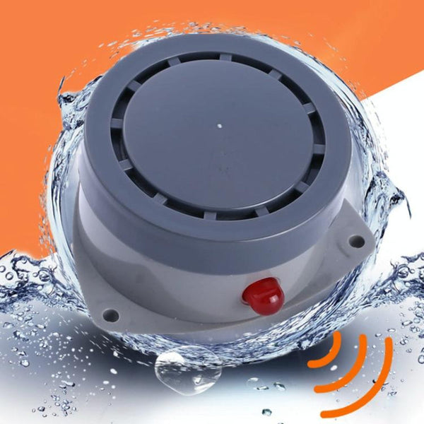 Water Leak And Overflow Detector With Sound Light Alarm Waterproof For Early Warning Sensors & Motion Detectors