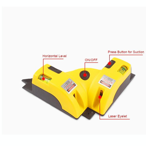 90 Degree Laser Level For Tiling And Measurement Tool With Cross Line Functionality Tiling Accessories