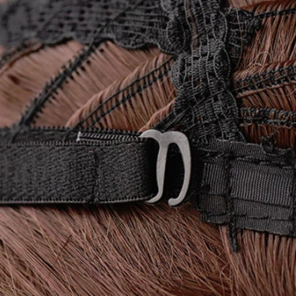 Long Hair Wig With Bangs In Haze Blue Wool 54Cm Hair Extensions