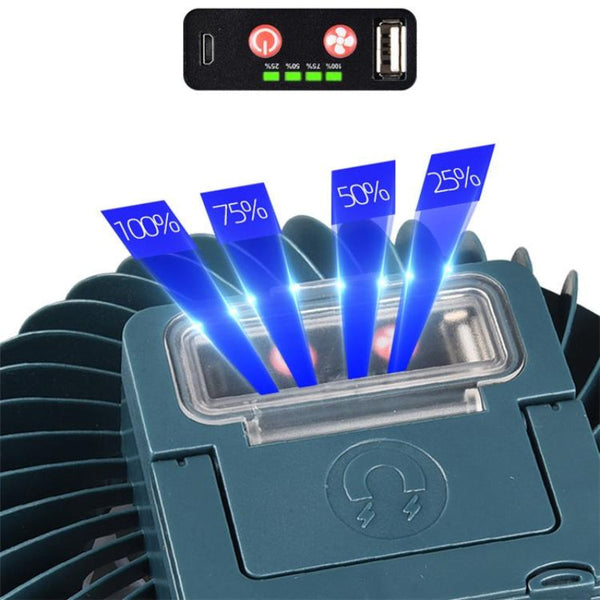 Multi Function Rechargeable Fan Light For Camping And Live Broadcast Other Lighting & Fans