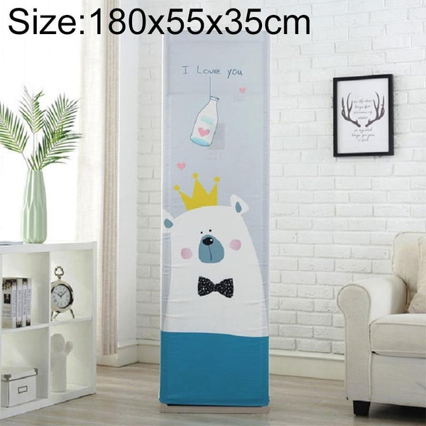 180 X 55 35 Cm Vertical Cabinet Type All Inclusive Ac Fabric Dust Cover Love Bear Design Metal Detectors