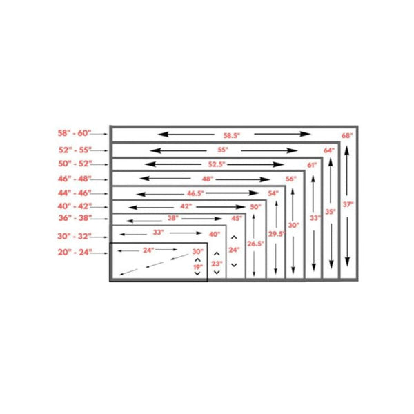 Universal Outdoor Tv Cover Waterproof And Dustproof For 36 To 38 Inch Screens Outdoor Furniture Covers