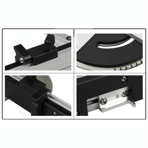Table Saw Measuring Tool Woodworking Pusher Slide Ruler For Accurate Cuts Measuring Tapes & Rulers
