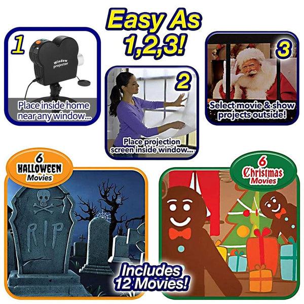 Mini Laser Projector For Festive Home Theater Projectors