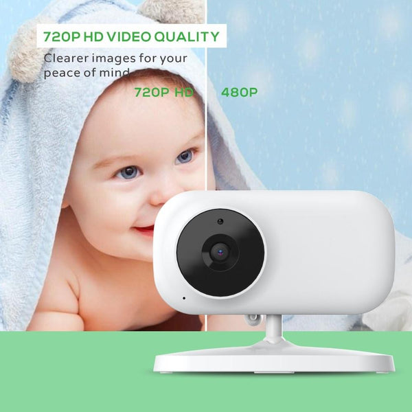 7 Wireless Little One Monitor With Temperature Sensor And Two Way Audio Communication Baby Monitors