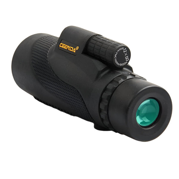 High Power Twelve Times Fifty Monocular With Full Definition Optics Binoculars & Monoculars