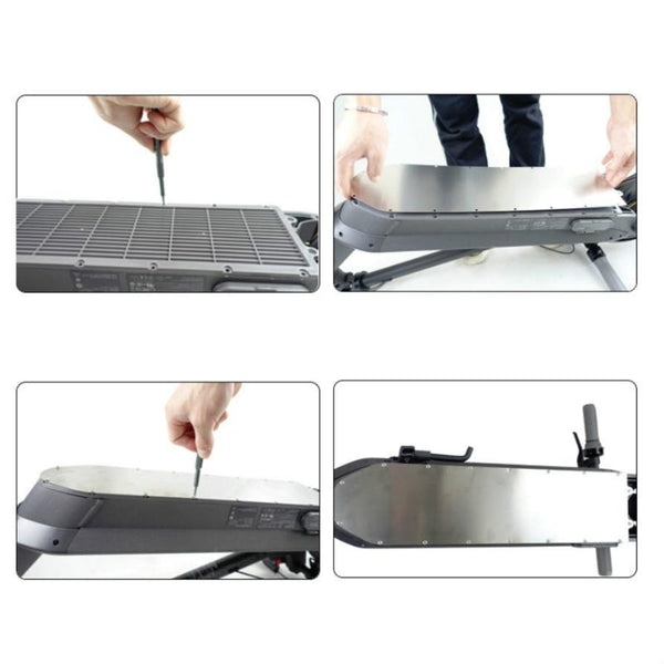 Waterproof Stainless Steel Scooter Chassis Cover For Xiaomi Pro Protection Accessory Accessories