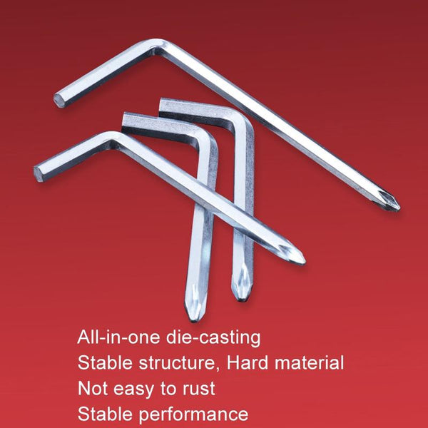 Ten Piece Scooter Repair Tool Set With Hex Wrench And Cross Bit Mixed Hand Tool Sets