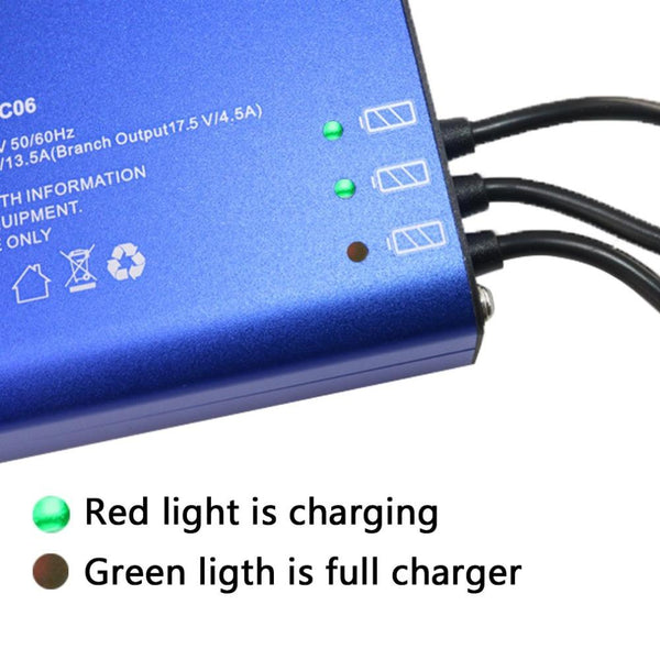 Intelligent Four One Battery Charger For Dji Phantom 3 Drone And Remote Control Camera Drone Accessories