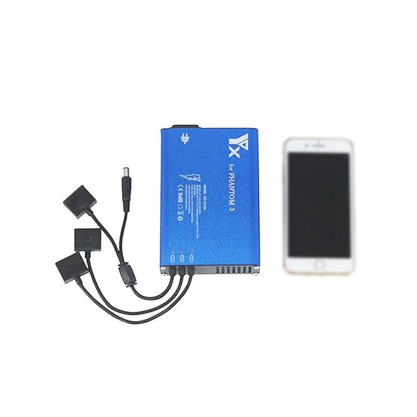 Intelligent Four One Battery Charger For Dji Phantom 3 Drone And Remote Control Camera Drone Accessories